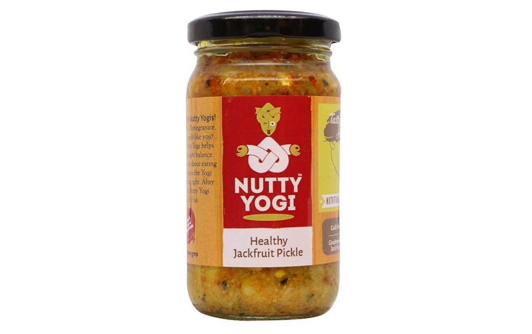 Nutty Yogi Healthy Jackfruit Pickle    Jar  200 grams
